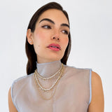 Swarovski white crystal ball necklace for women-jewelry with purpose