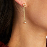 long dangling crystal earrings - best jewelry under 500