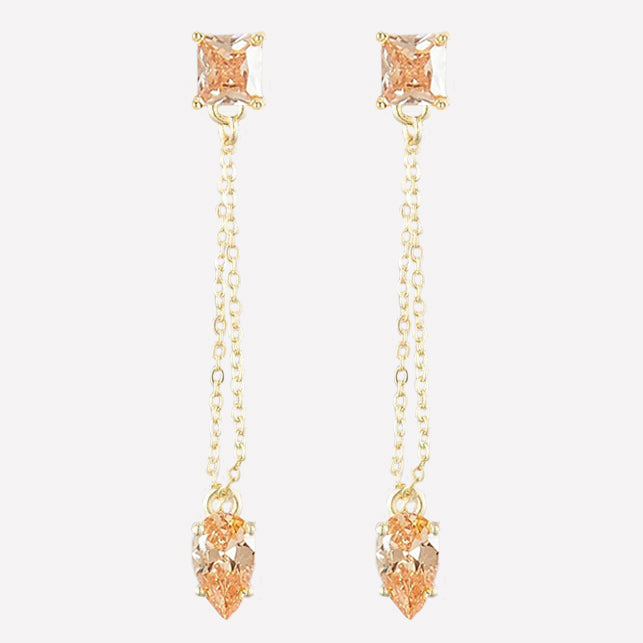 long dangling crystal earrings - best jewelry under 500