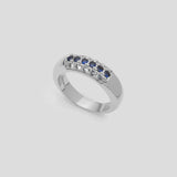 Swarovski Crystal Pave Band FOr Women-lux ring 