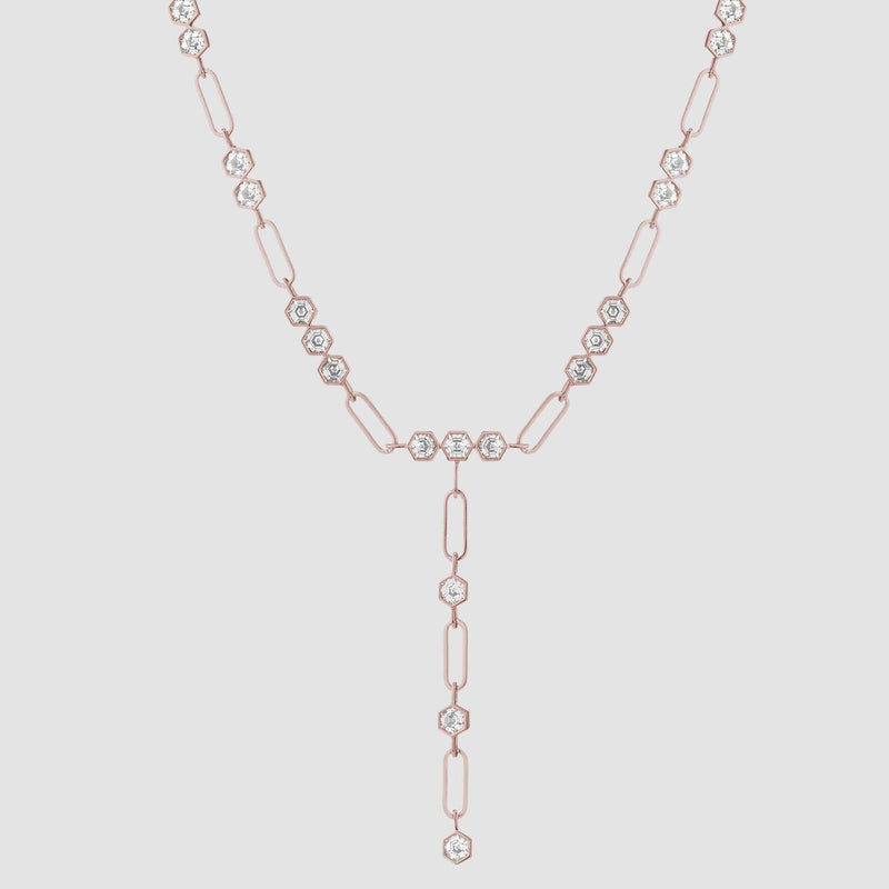 Women's Lariat Paperclip Necklace- busy philipps necklace