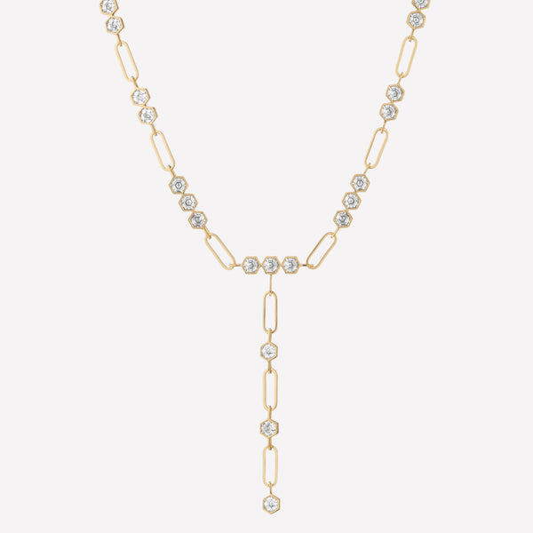 Women's Lariat Paperclip Necklace- busy philipps necklace