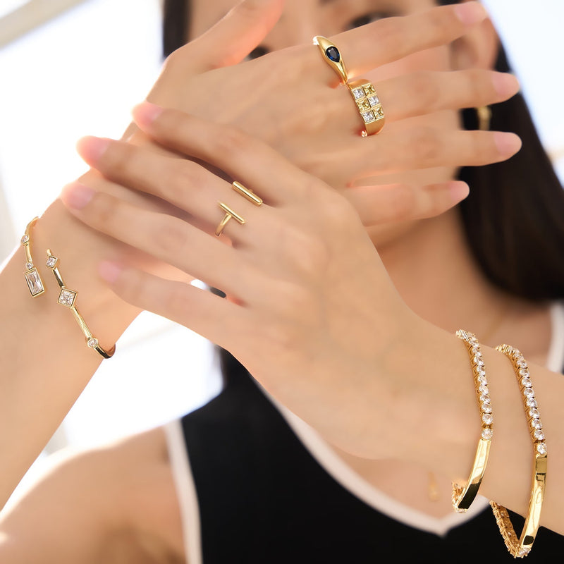 Women's round cut tennis bracelet-buy tennis jewelry