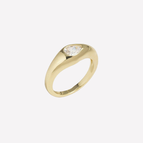  Pear Shape Ring- new york ring for wife