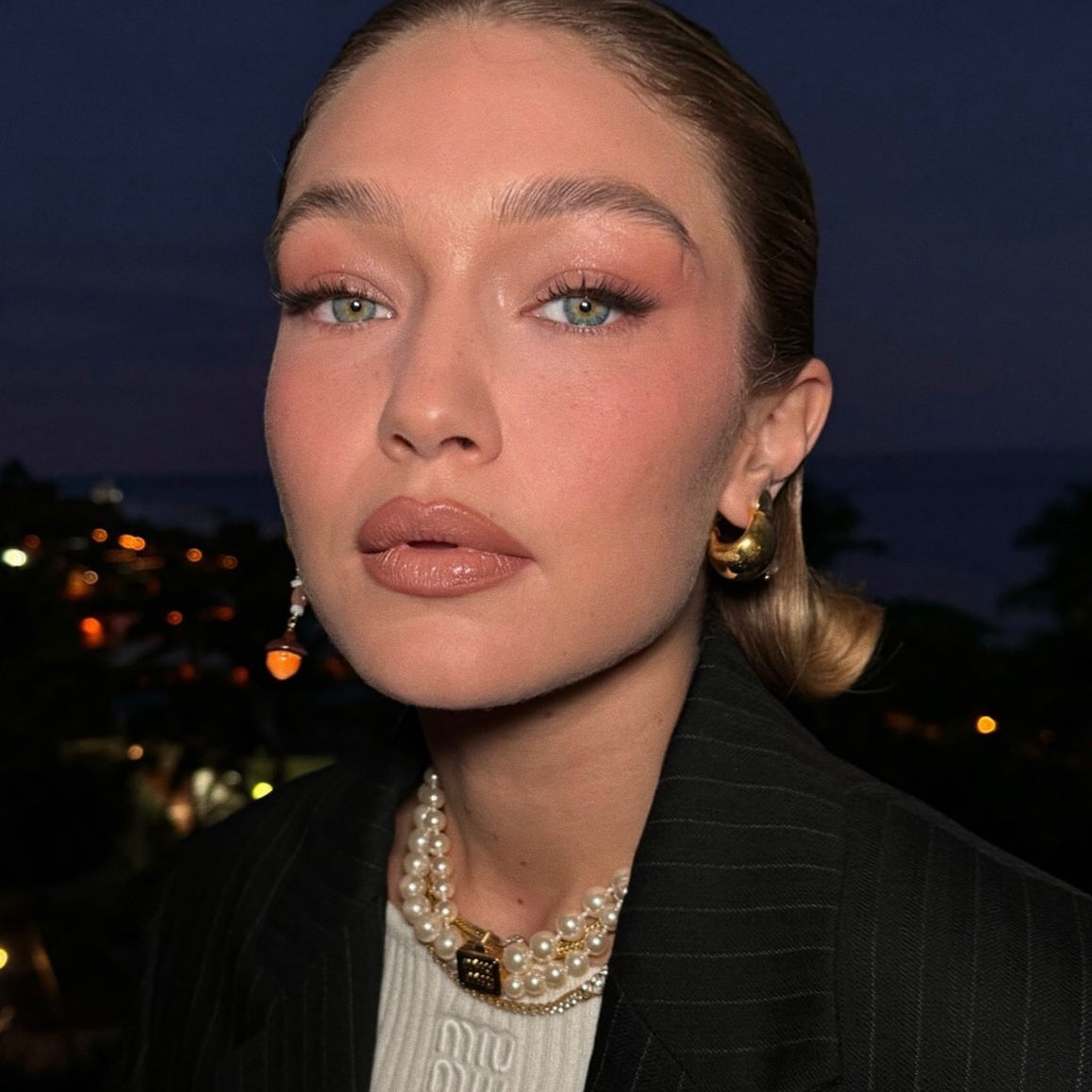 Women's Dome Hoops near me-Hollow dome hoops​ by Bonheur Jewelry NYC