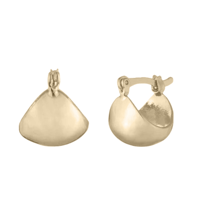 Petite Huggie Hoop Earrings-gold earrings under $100