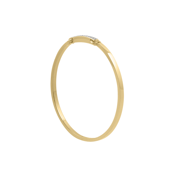 Swarovski Crystal Gold Bar Bangle for Women-shop gld bracelet