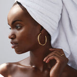 Tube Hoop Earrings for women-jewelry stores that use klarna