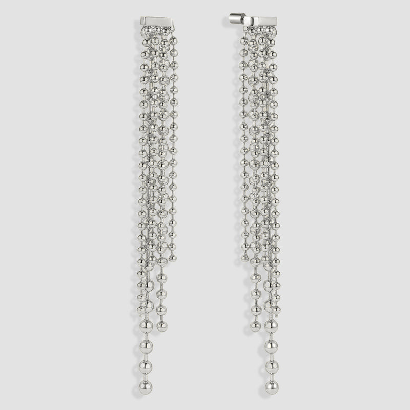 Beaded dangle earrings for women-Fringe Earrings