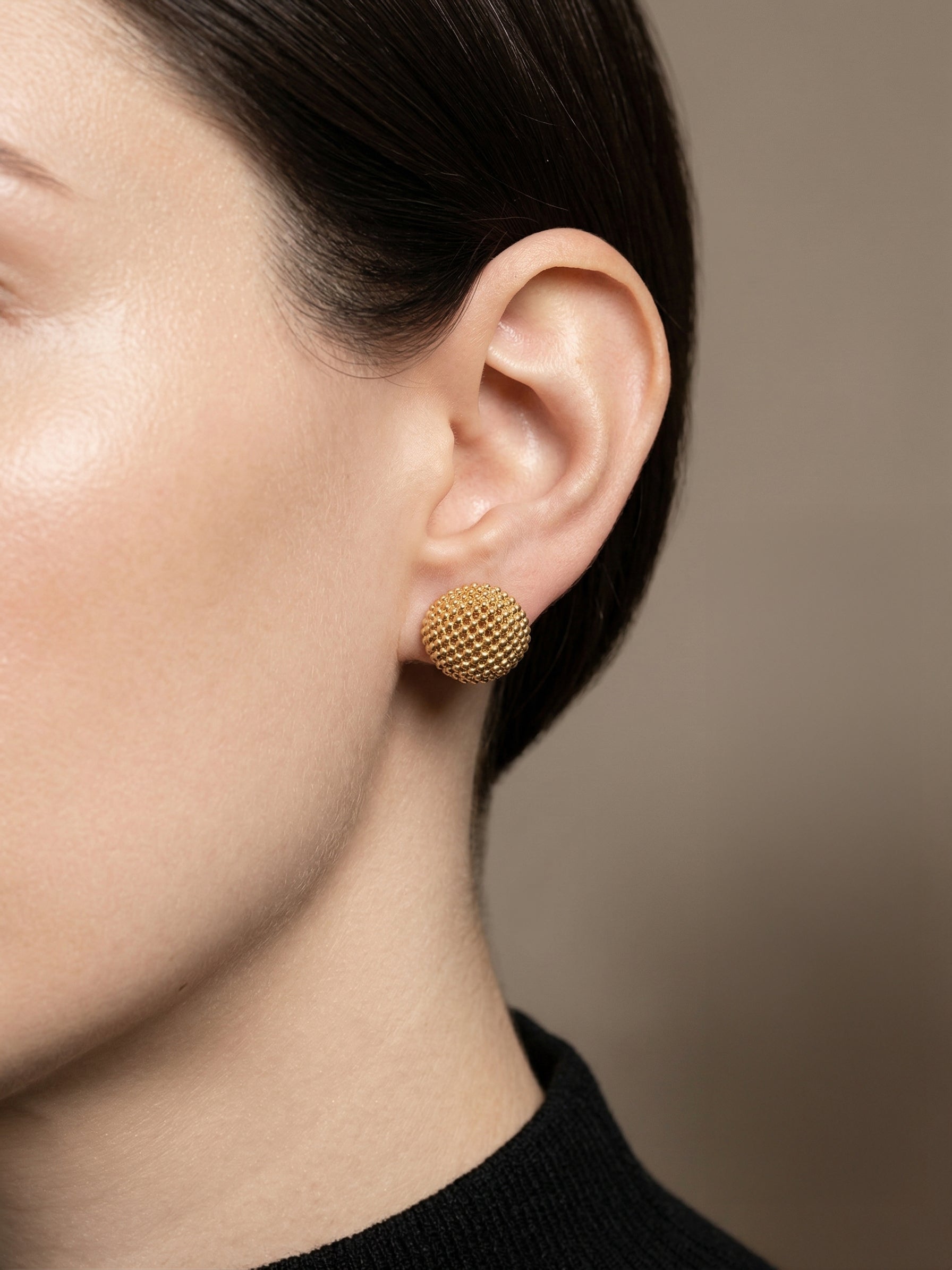 Stud Earrings by Bonheur Jewelry NYC