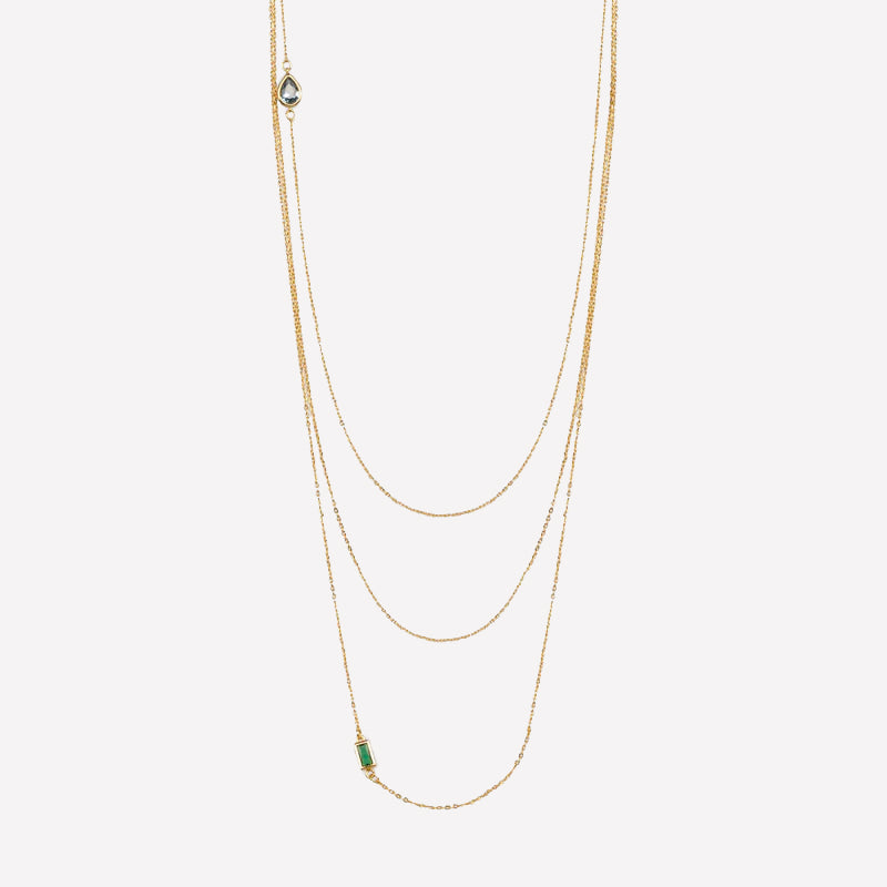Ambroise 3 Strand Necklace