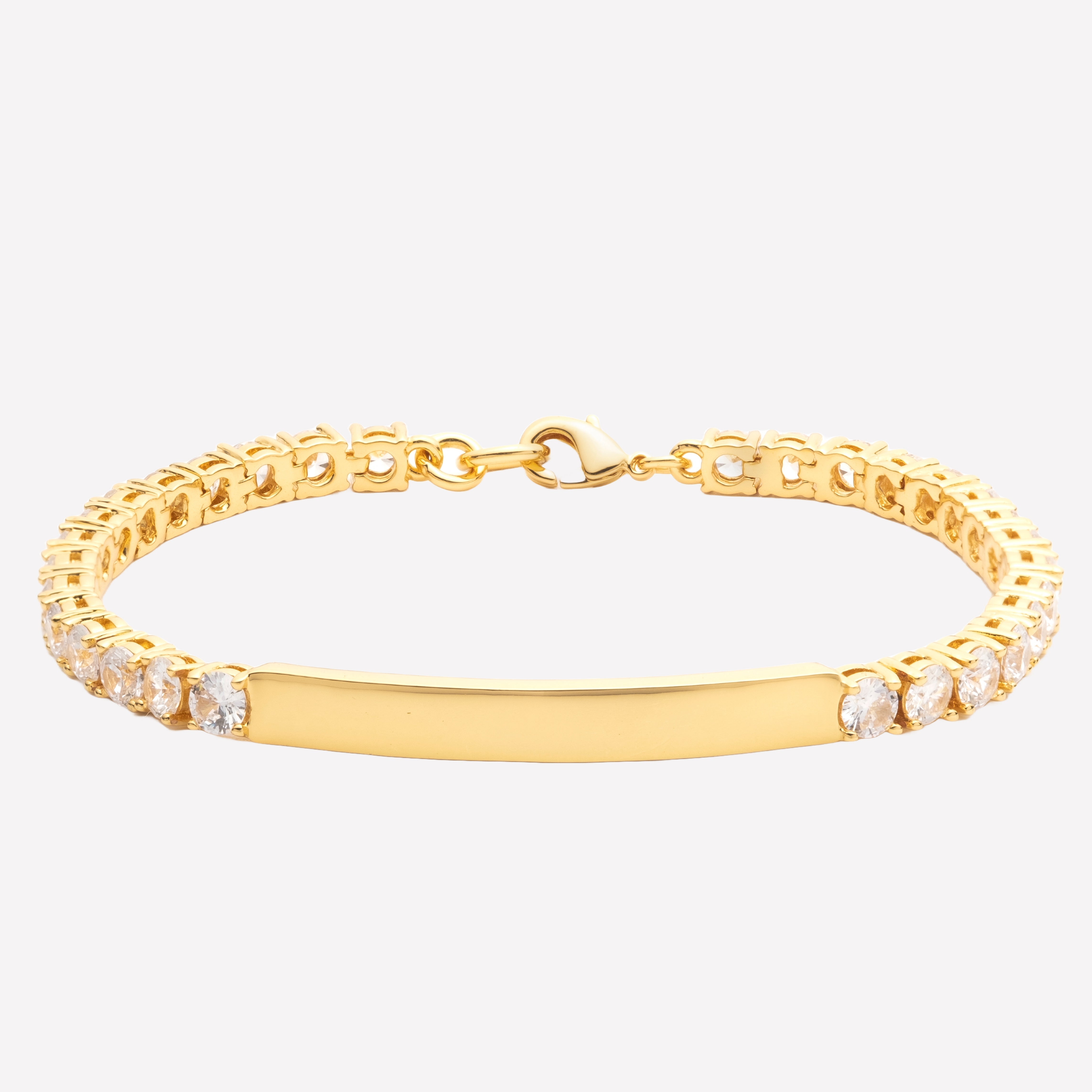 Women's 7 inch tennis bracelet by Bonheur Jewelry NYC-Swarovski crystal tennis bracelet for small wrists