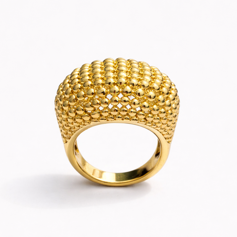 Women's Beaded Ring by Bonheur Jewelry NYC