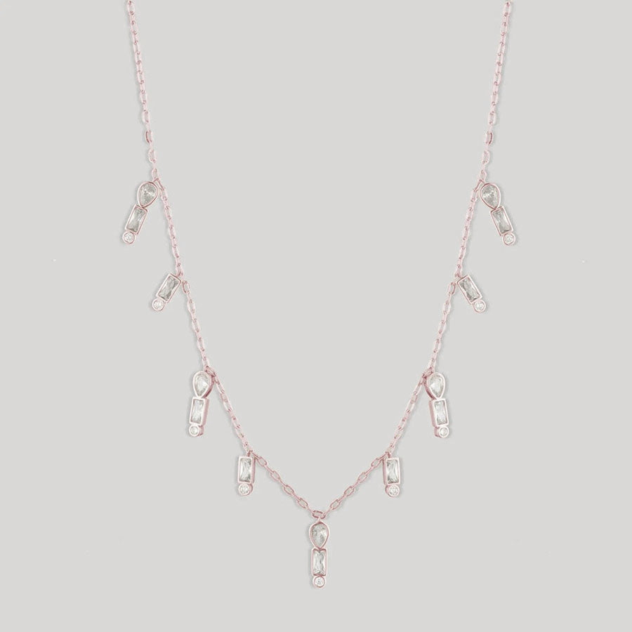 Women's Charm Chain Necklace by Bonheur Jewelry-new york charm necklace near me