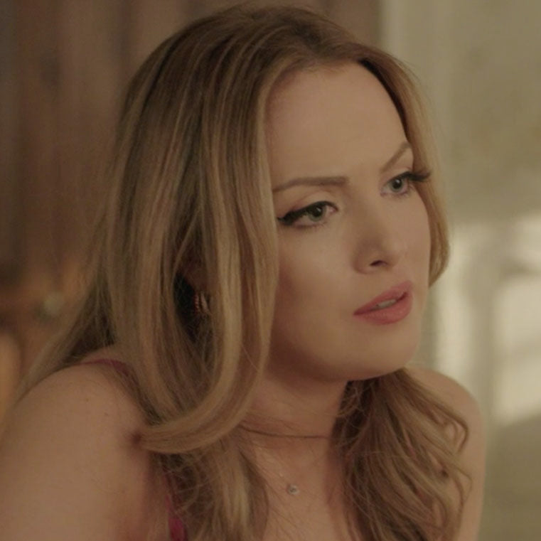 Women's Double Earring Hoops near me-Pink Swarovski crystal double hoops earrings by Bonheur Jewelry NYC