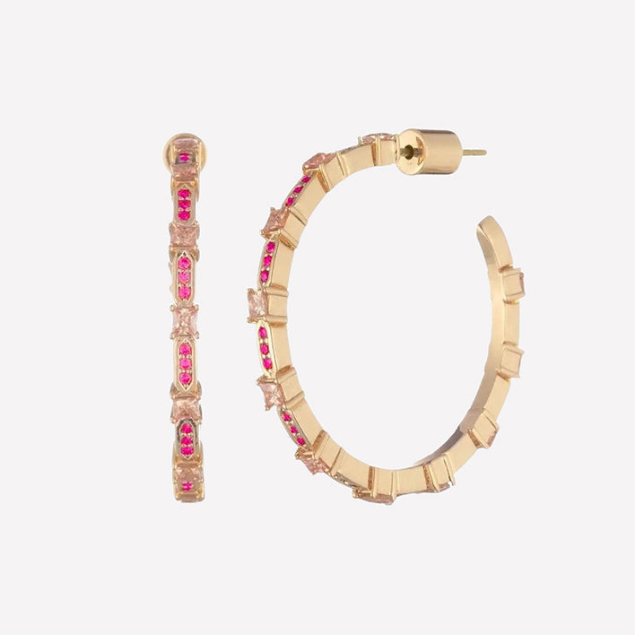 Elisa Hoop Earrings