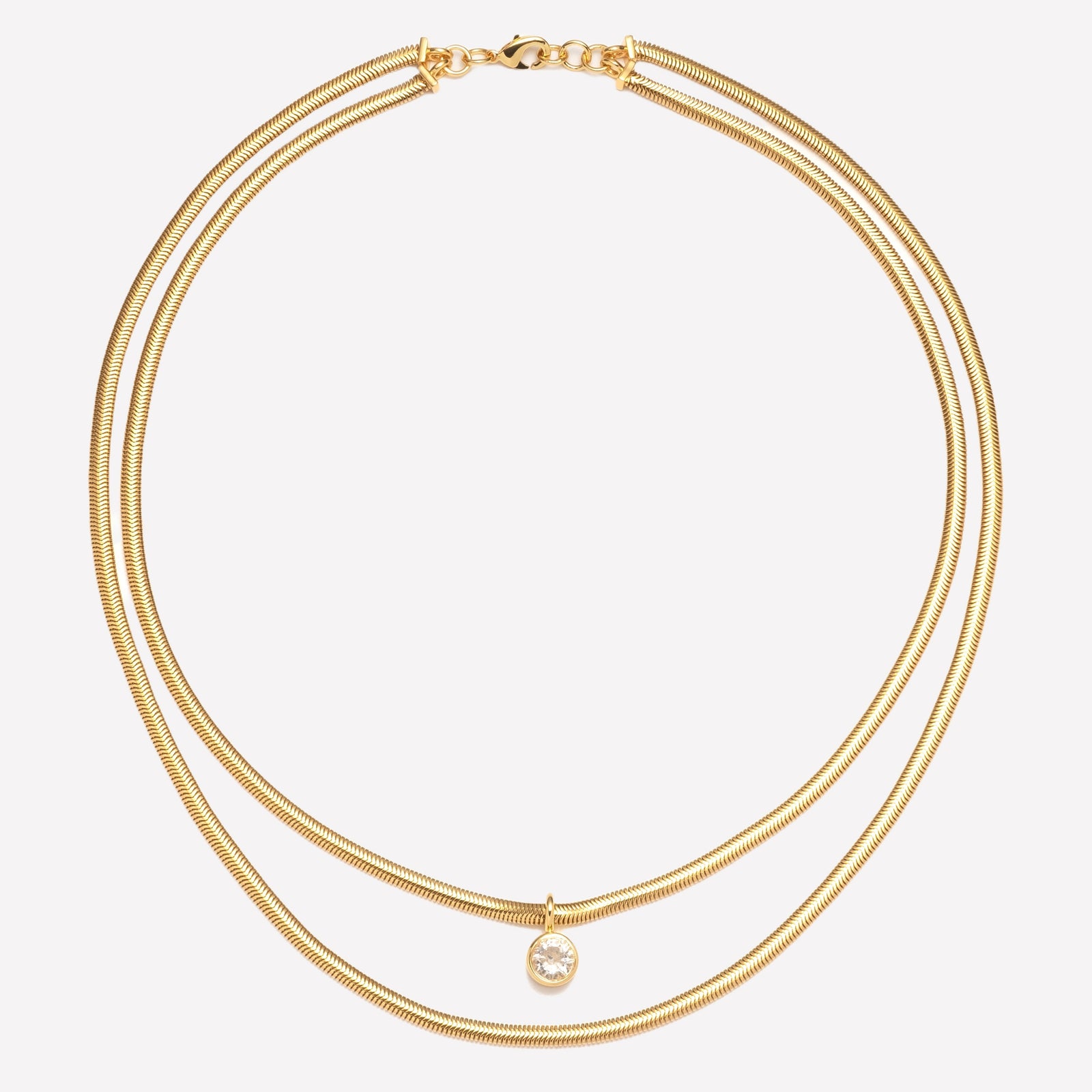 Lucile Round Snake Chain