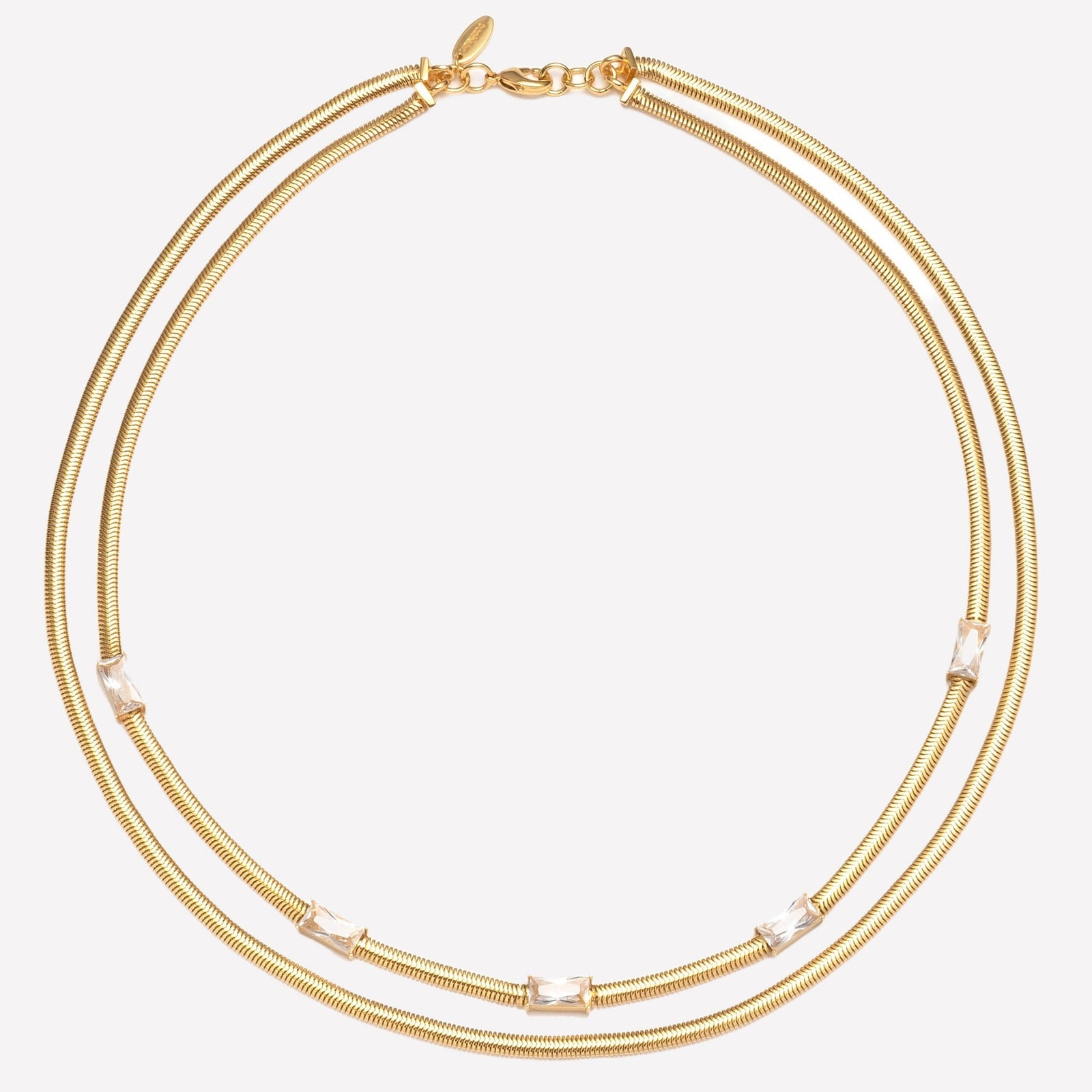 Delphine Snake Chain Necklace