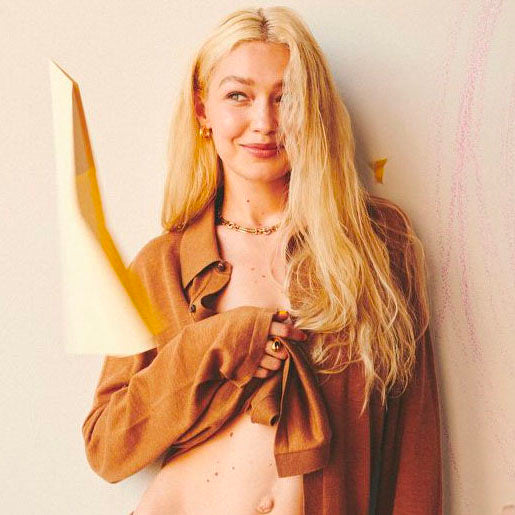 Women's Hollow Hoop Earrings near me-yellow hollow gold hoop earrings with latch backs by Bonheur Jewelry NYC