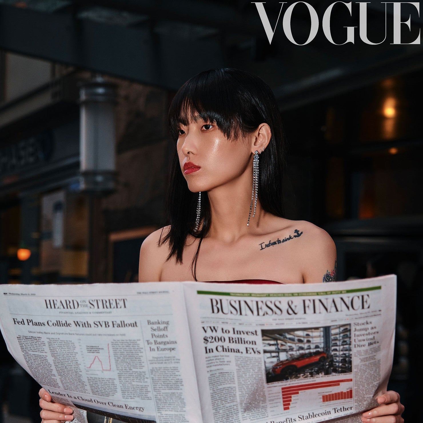 Women's Long dangling earrings near me-White Swarovski crystal earrings long