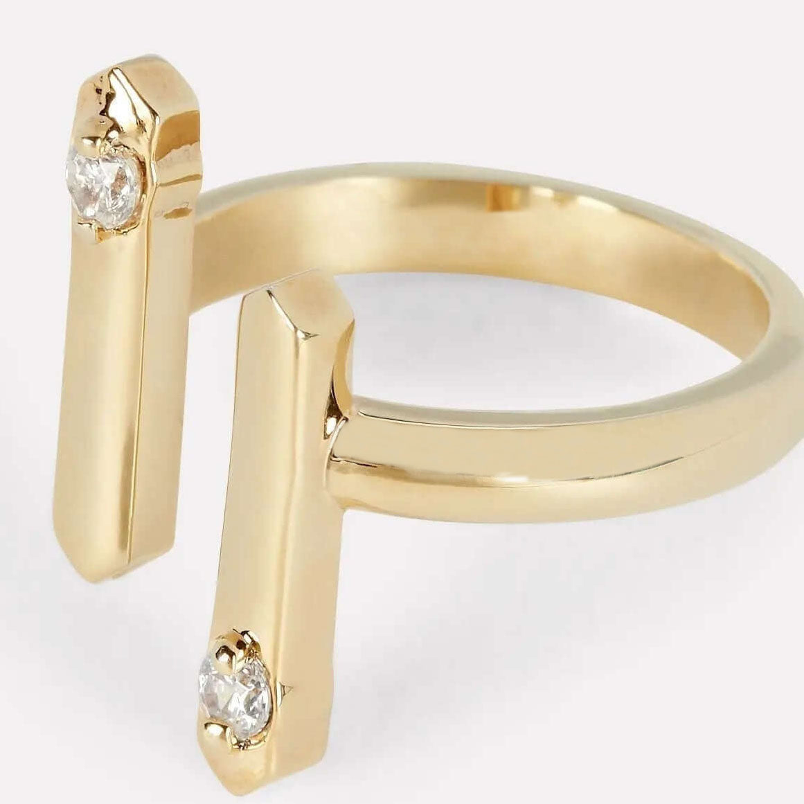 Women's OPEN ENDED RING-gem rings near me