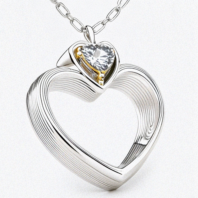 Eléa Pendant Heart Necklace