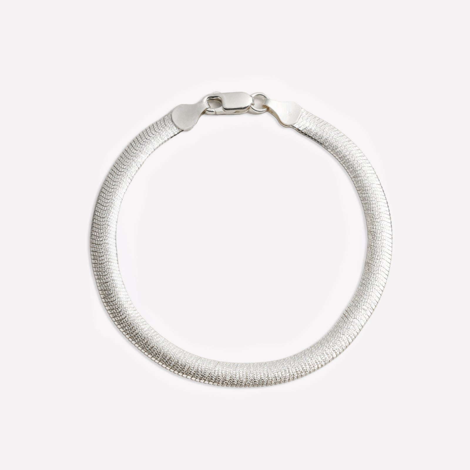 Angelique Sterling Herringbone Bracelet