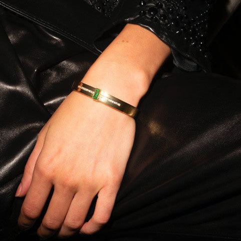 Thick store Gold Cuff Bracelet