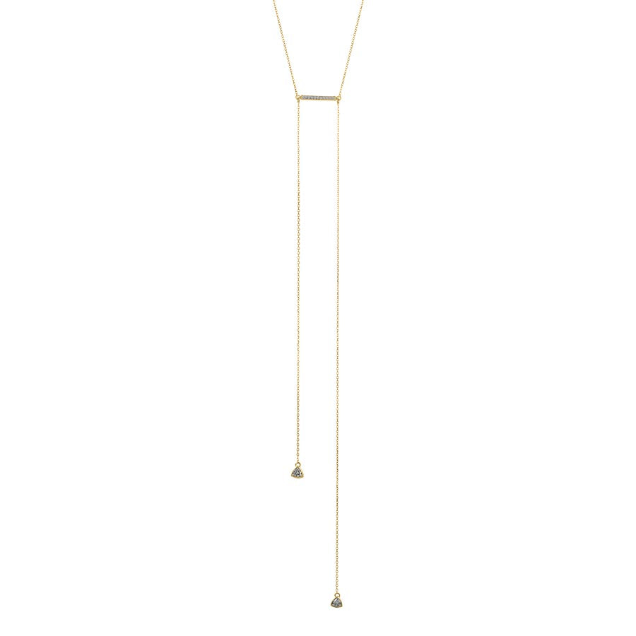 Lily Swarovski Lariat Necklace