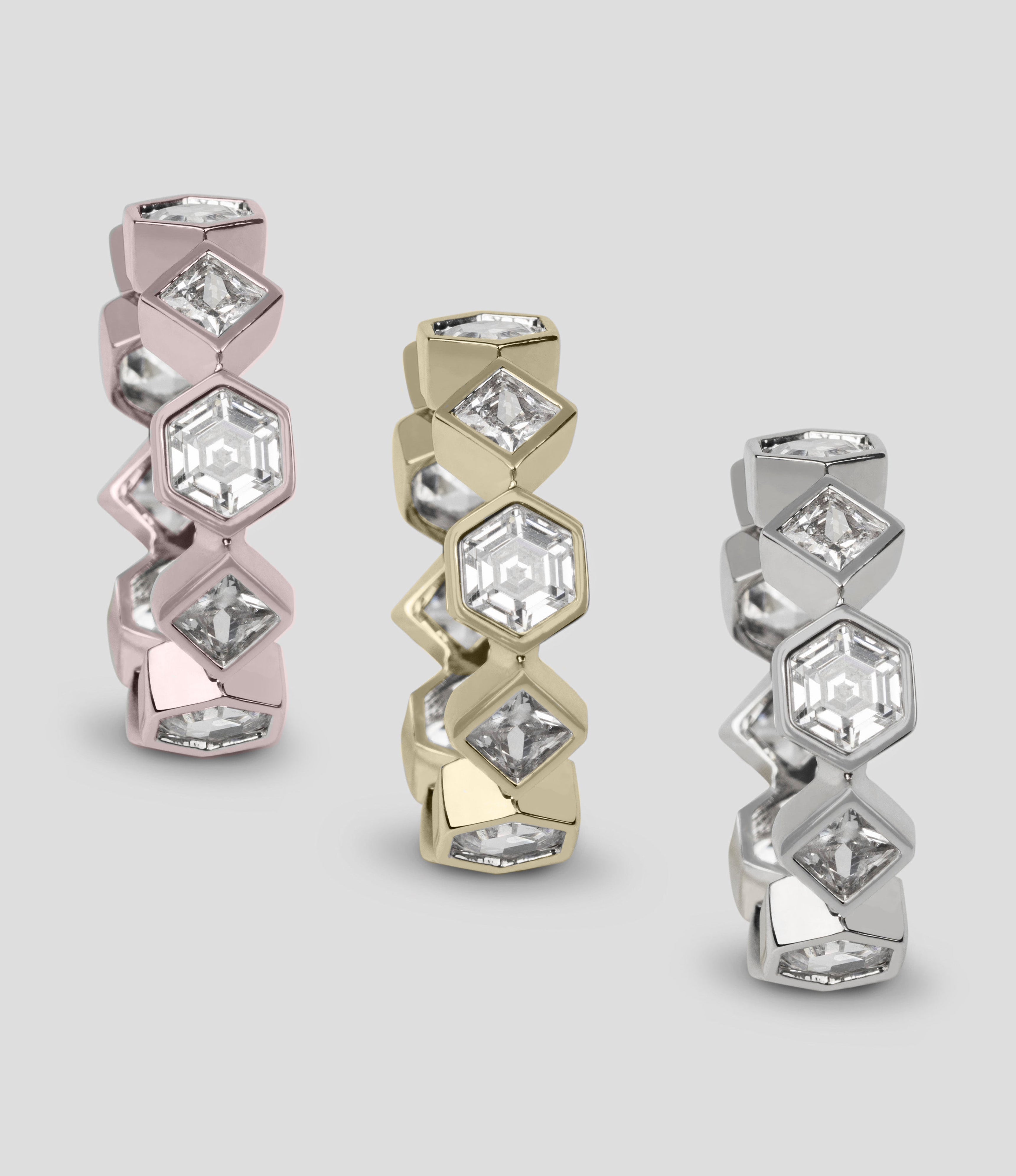 Rose gold jewelry for women by Bonheur Jewelry nyc