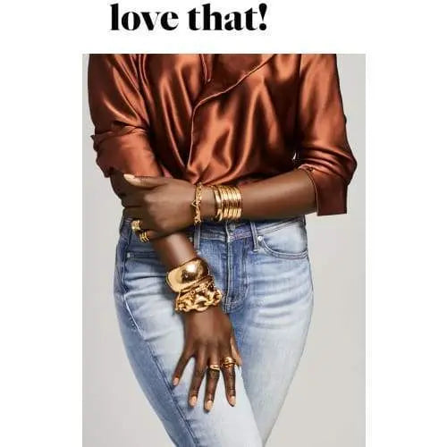 Rose Gold Statement Ring-o magazine instagram