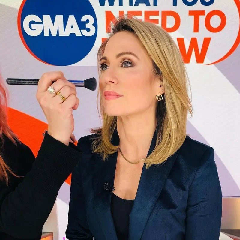 Amy RObach wearing MICRO PAVE HUGGIE EARRINGS on ABC's GMA3: What You Need to Know