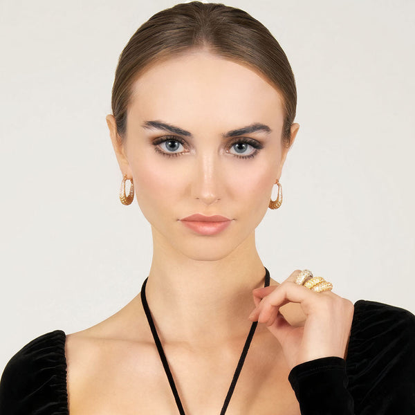Crystal Hoop Earrings-jewelry stores on klarna