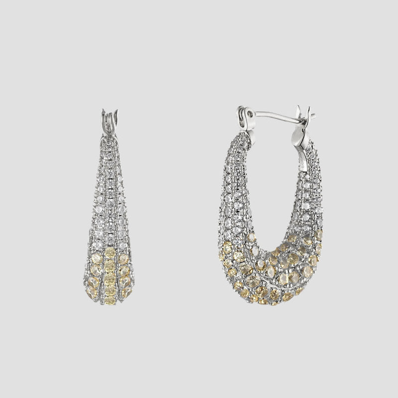 Crystal Hoop Earrings-jewelry stores on klarna